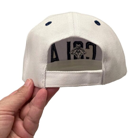 Columbia Fireflies Baseball Cap COLA Embroidered Blue White Strapback - Picture 3 of 8